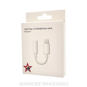 LIGHTNING TO HEADPHONE JACK ADAPTER - 5PCS