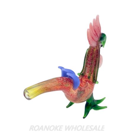 GLASS PIPE 6 1/2" ROOSTER - Image 2