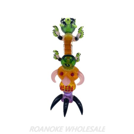 GLASS PIPE 8" CLAW STACK
