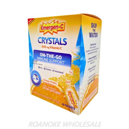 EMERGEN-C CRYSTALS 500MG VITAMIN C 25PCS - Image 2