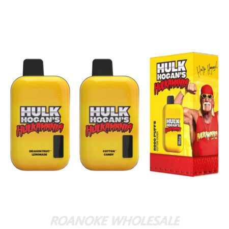 HULK HOGAN'S HULKAMANIA 8000 PUFFS 5PCS [90ML]
