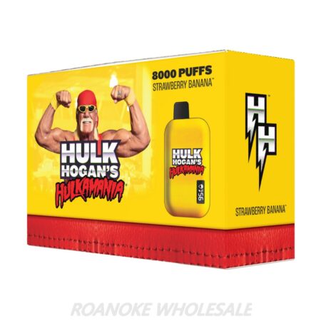 HULK HOGAN'S HULKAMANIA 8000 PUFFS 5PCS [90ML] - Image 2