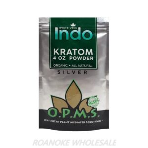 OPMS SILVER KRATOM 4OZ POWDER