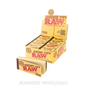 RAW PERFORATED WIDE TIPS 50PCS
