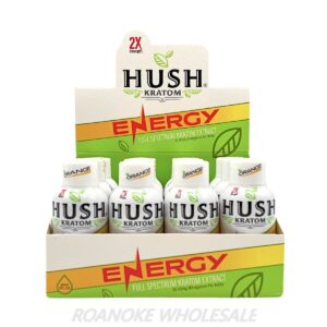HUSH KRATOM ENERGY SHOTS 2X 12PCS
