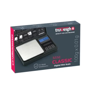 TRUWEIGH MINI CLASSIC DIGITAL SCALE - 100g x 0.01g