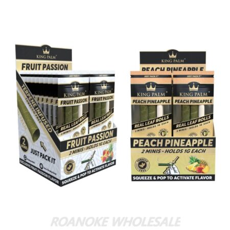 KING PALM MINI ROLLS (1G) 20/2 PACKS - Image 2