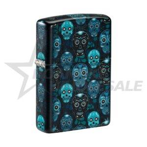 ZIPPO LIGHTER - SUGAR SKULLS DESIGN ($48.95)