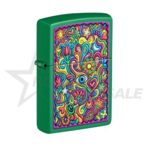ZIPPO LIGHTER - TRIPPY DESIGN ($31.95)