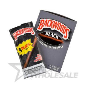 BACKWOODS CIGARS BLACK 8/5 PACKS