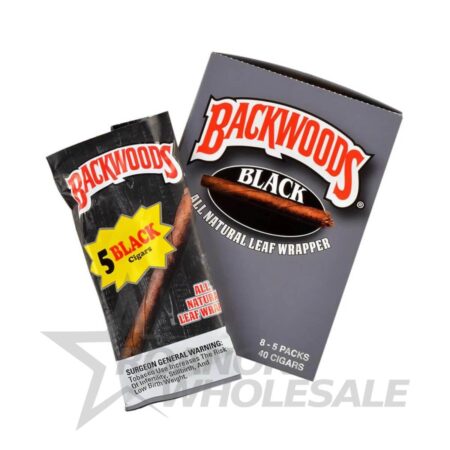 BACKWOODS CIGARS BLACK 8/5 PACKS