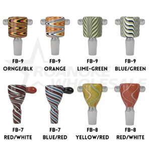 HONEYBEE HERB GLASS FLOWER BOWL 14 MALE