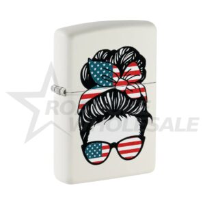 ZIPPO LIGHTER - AMERICAN WOMAN DESIGN ($31.95)