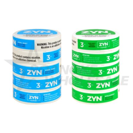 ZYN NICOTINE POUCHES 3MG 5/15 PACKS [MAX. 3]