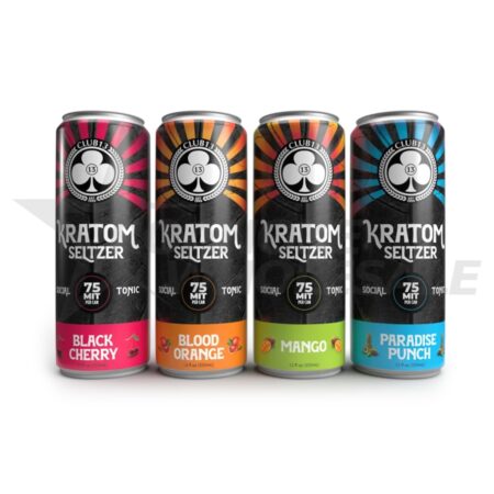 CLUB13 KRATOM SELTZER SOCIAL TONIC MIX FLAVORS 24PCS