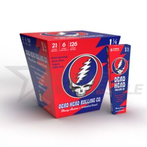 BLAZY SUSAN X GRATEFUL DEAD 1&1/4 SIZE CONES 21/6 PACKS