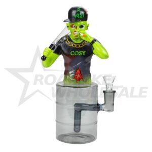 WATER PIPE 9" ZOMBIE BASEBALL DESIGN