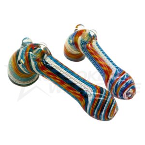 SPOON PIPE 6" HAMMER DESIGN 2PCS