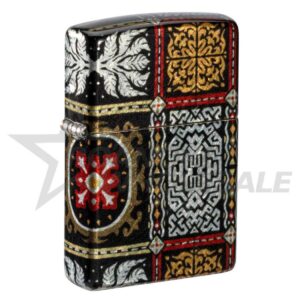 ZIPPO LIGHTER - PATTERN (TAPESTRY) ($45.95)