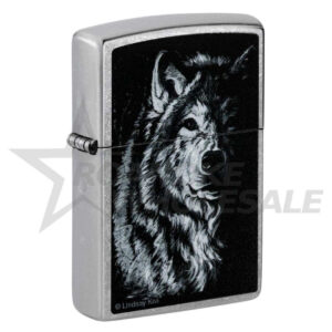 ZIPPO LIGHTER - LINDSAY KIVI (WOLF) ($27.95)