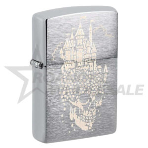 ZIPPO LIGHTER - SKULL CASTLE ($22.95)
