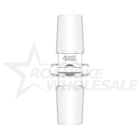 WHITE RHINO 14MM MALE TO 14MM MALE GLASS CONVERTER 10PCS - Image 2