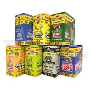 KING PALM 1G PALM ROLLS 30/1 PACKS [1 FOR $0.69]
