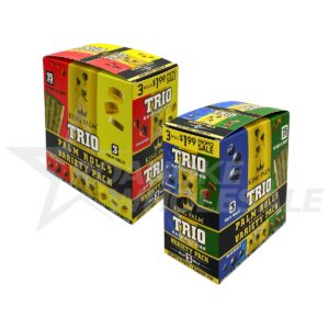 KING PALM TRIO EXTENDO SIZE ROLLS 15/3 PACKS [3 FOR $1.99]