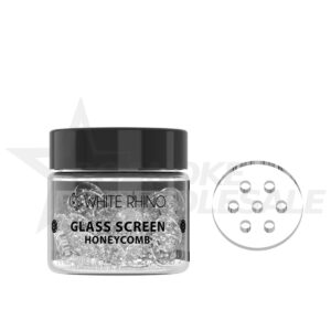 WHITE RHINO GLASS SCREEN HONEYCOMB 100PCS