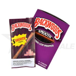 BACKWOODS CIGARS SMOOTH 8/5 PACKS