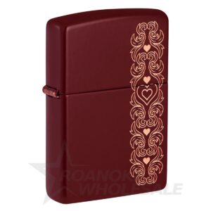 ZIPPO LIGHTER - LOVE PATTERN ($31.95)