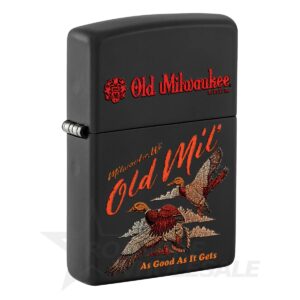 ZIPPO LIGHTER - OLD MILWAUKEE ($34.95)