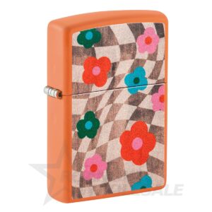 ZIPPO LIGHTER - WAVY FLOWER ($31.95)