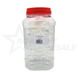 OIL BURNER CLEAR 8" 40PCS [NO SHIPPING]