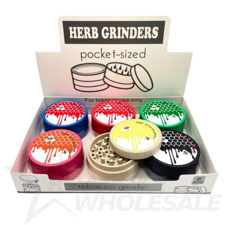 D&K DENGKE HERB GRINDERS POCKET-SIZED 6PCS - Image 2