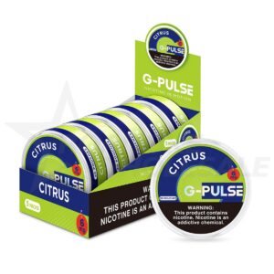 GEEK BAR G-PULSE NICOTINE POUCHES 6MG 5/20 PACKS