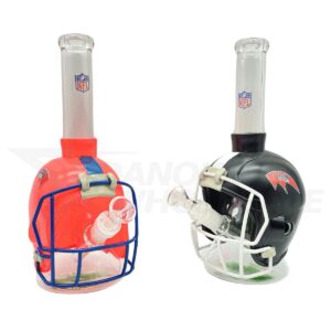 SILICONE WATER PIPE 10" SUPER BOWL HELMET [NO SHIPPING]