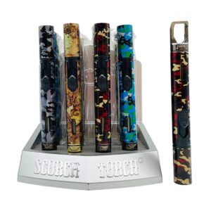 SCORCH TORCH - PEN TORCH W/ POCKET CLIP 12PCS (61780) [NO SHIPPING]