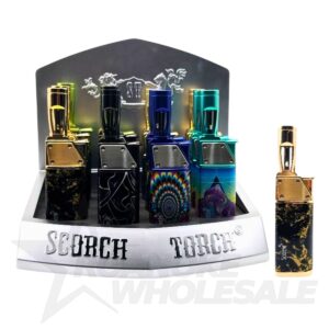 SCORCH TORCH - ADJUSTABLE ANGLE TURBO TORCH 12PCS (61788) [NO SHIPPING]