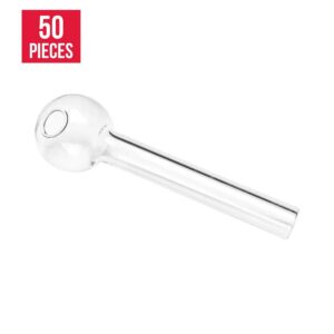 BUBBLER CLEAR 4" 50PCS [NO SHIPPING]