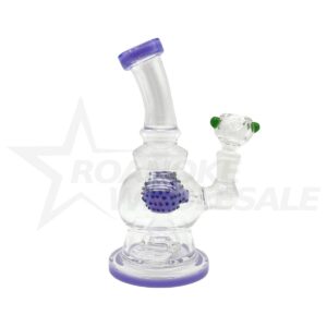 WATER PIPE 7" SPIKY SPHERE PERCOLATOR [NO SHIPPING]