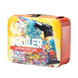 SPECIAL BLUE BROILER PRO BUTANE TORCH + STASH BOX [MSRP: $29.99]