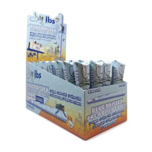 DOGG LBS BLUE PAISLEY PRE-ROLLED CONES KING SIZE 32/3 PACKS