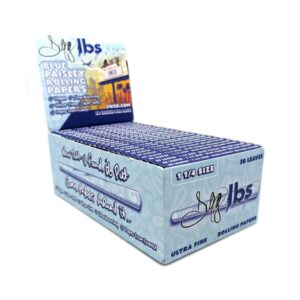DOGG LBS BLUE PAISLEY ROLLING PAPERS 1&1/4 SIZE 50 PACKS