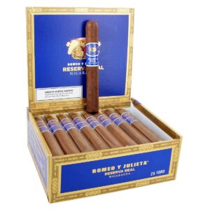 ROMEO Y JULIETA RESERVA REAL NICARAGUA TORO CIGARS 6X54 25PCS