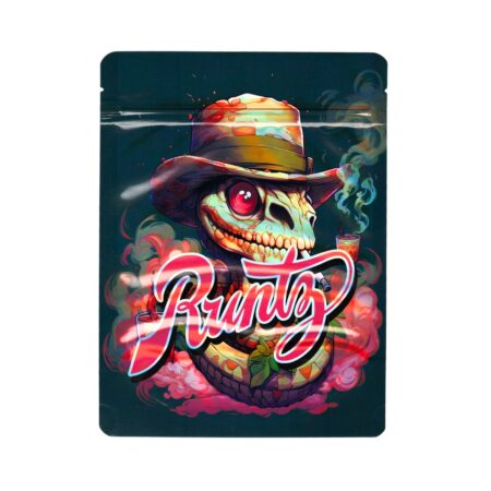 1OZ SMELL PROOF MYLAR BAG 5"X8" 50PCS - Image 6