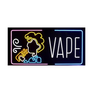 NEON LED SMART SIGN (VAPE) 35.5X17.5" [NO SHIPPING]