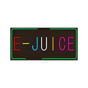 NEON LED SMART SIGN (E-JUICE) 35.5X17.5" [NO SHIPPING]