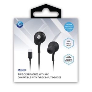 UPLUS MINI+ TYPE C EARPHONES WITH MIC 20PCS