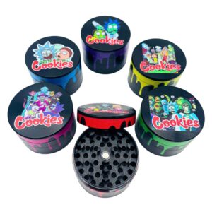 COOKIES + R&M 55MM METAL GRINDERS 12PCS